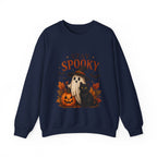 Stay Spooky Sweatshirt — Cute Ghost & Black Cat Halloween Crewneck