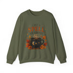 I Put a Spell on Coffee Sweatshirt — Witchy Fall Crewneck for Coffee Lovers