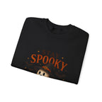 Stay Spooky Sweatshirt — Cute Ghost & Black Cat Halloween Crewneck
