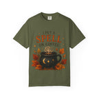 I Put a Spell on Coffee T-Shirt, Witchy Coffee Shirt, Autumn Coffee Tee, Halloween Coffee Lover Shirt