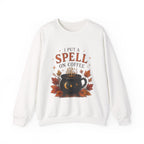 I Put a Spell on Coffee Sweatshirt — Witchy Fall Crewneck for Coffee Lovers