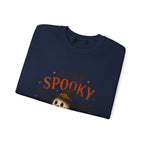 Stay Spooky Sweatshirt — Cute Ghost & Black Cat Halloween Crewneck